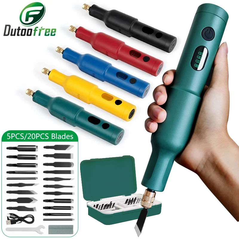 Blade Carpenter Root Sculpture Mini Power Carving Chisel Set 5PCS/20PCS carving chisel set