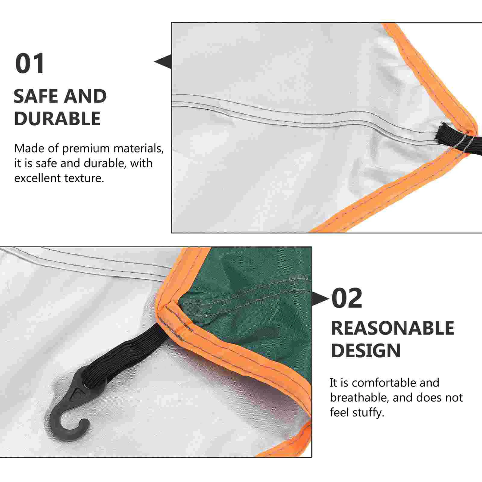 Telo antipioggia impermeabile professionale per tenda - Riparo portatile per esterni e telo parasole_voghion.com