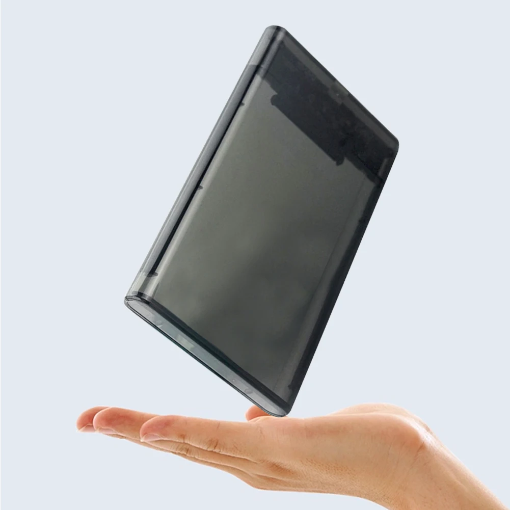 C타입 SATA 모바일 하드 드라이브 케이스, USB-C C USB-A C 케이블, 맥북 노트북 PC용, 5Gbps 하드 드라이브 케이스, 2.5 인치
