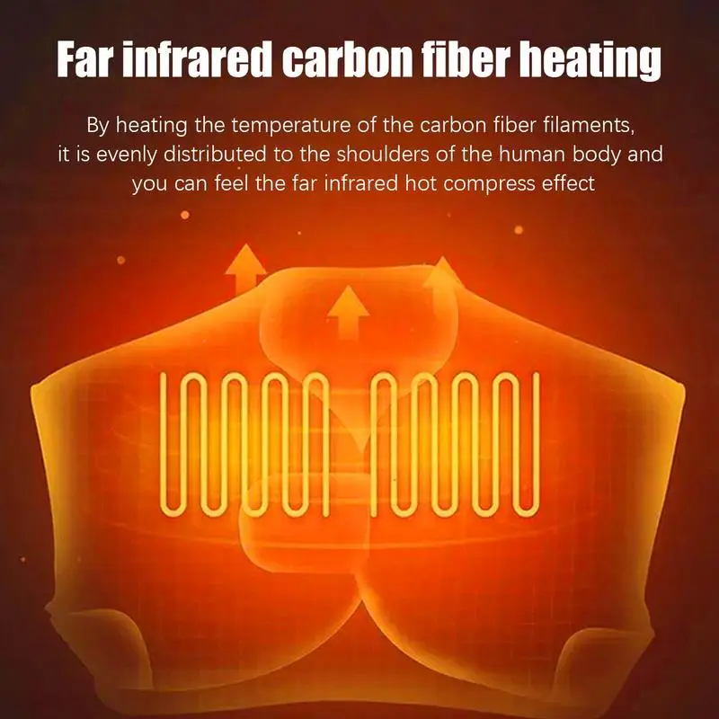 Heated Vest Women USB Charging Smart Heating Electric Heated Vest Washable Waterproof Warmth Supplies with Battery Pack Included