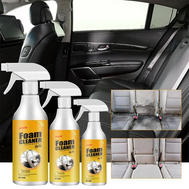 Mehrzweck schaum reiniger 60/120ml Leder Clean Wash Automotive Auto  innenraum Home Wash Wartungs oberflächen Sprüh schaum reiniger - AliExpress