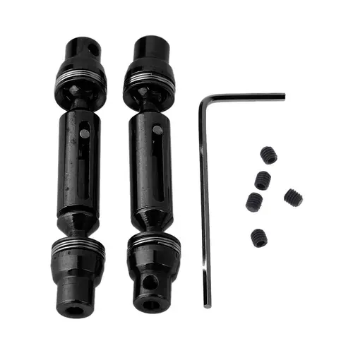 2pcs Drive Shaft for 1/16 WPL Truck B14/B24/C14/C24/B16/B36 Upgrade Metal Parts Front and Rear Transmission Driveshaft - Image 3