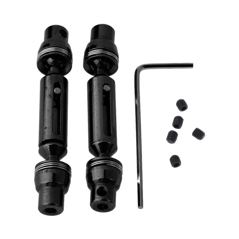 2pcs Drive Shaft for 1/16 WPL Truck B14/B24/C14/C24/B16/B36 Upgrade Metal Parts Front and Rear Transmission Driveshaft - Image 3
