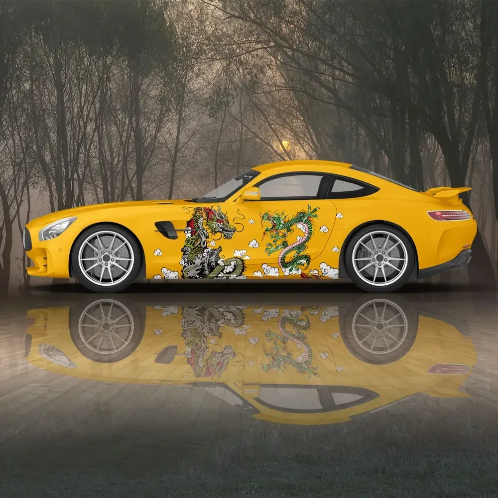 Shenron Car Livery Large Vehicle Graphics Side Car Decal