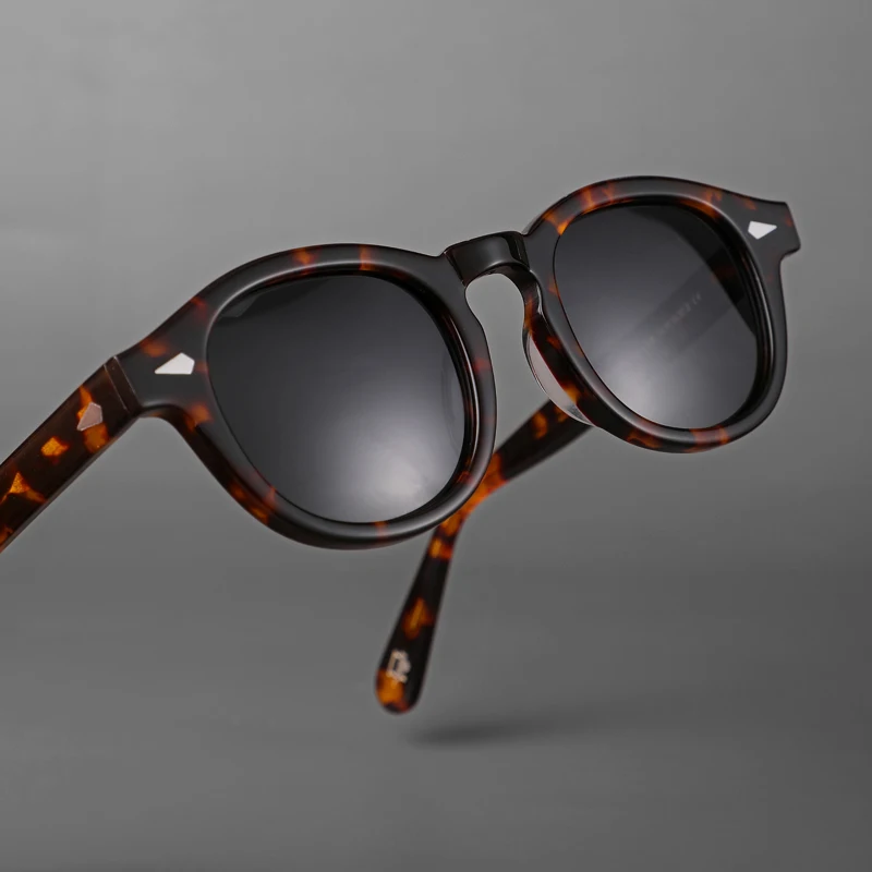 Lemtosh Sonnenbrille Mann Johnny Depp polarisierte Sonnenbrille Frau Luxusmarke Vintage Acetat Rahmen Fahrer Schatten – Detail 13
