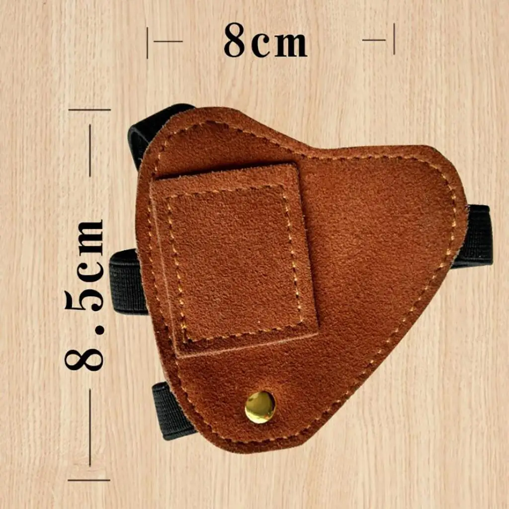 Bow Archery Hand Protector Guard Protective Glove Cow Leather Hunting Gloves
