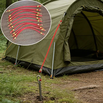 Tent Fixing Rope Set 1
