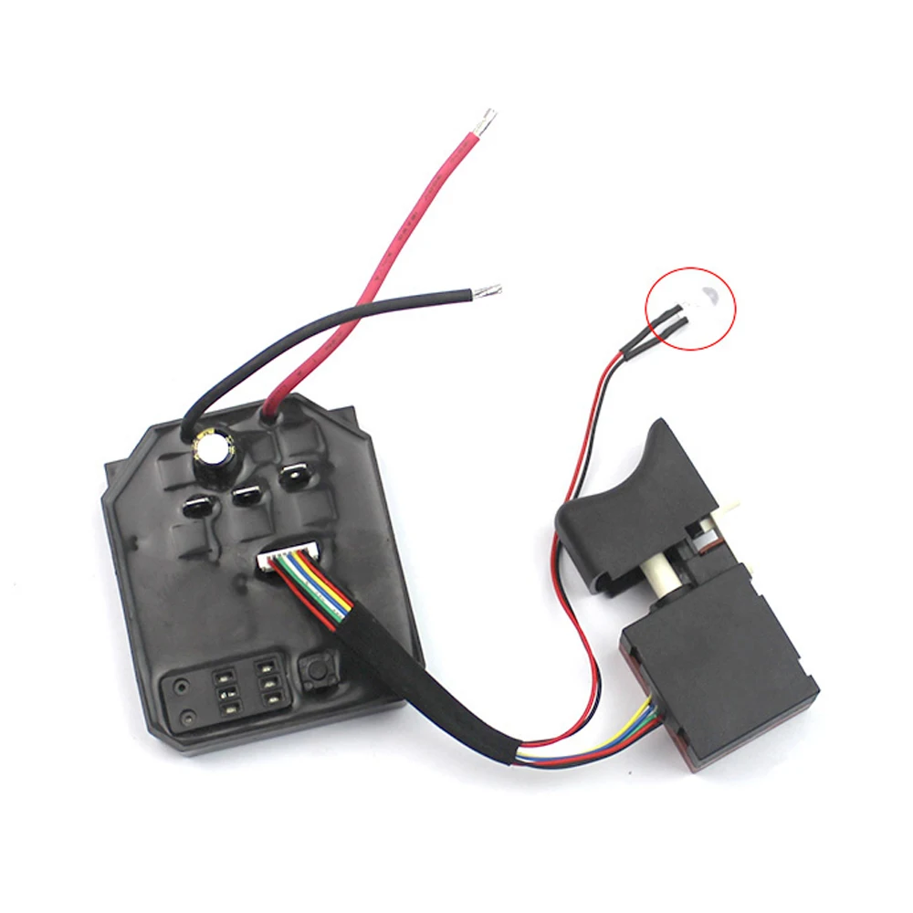 

Power Tool Angle Grinder Switch Brushless Electric Wrench Drive Control Board Speed Adjust Switch for 2106 Wrench Accessories