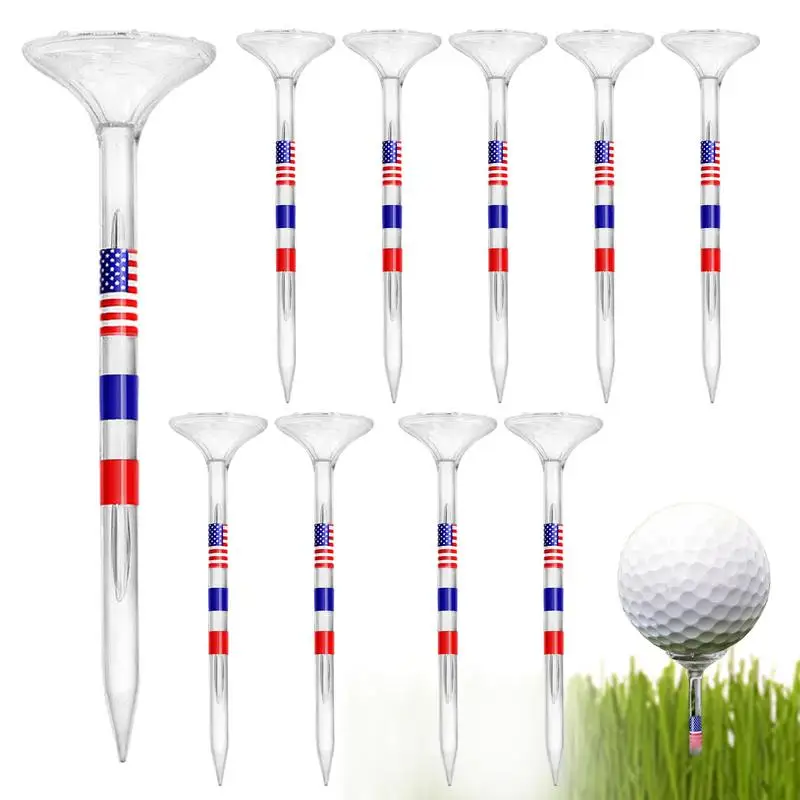 

Long Golf Tees Stable Golf Beginners Playing Tee Sports Fan Golf Equipment Golf Practice Tees With Ball Rest For Golfer