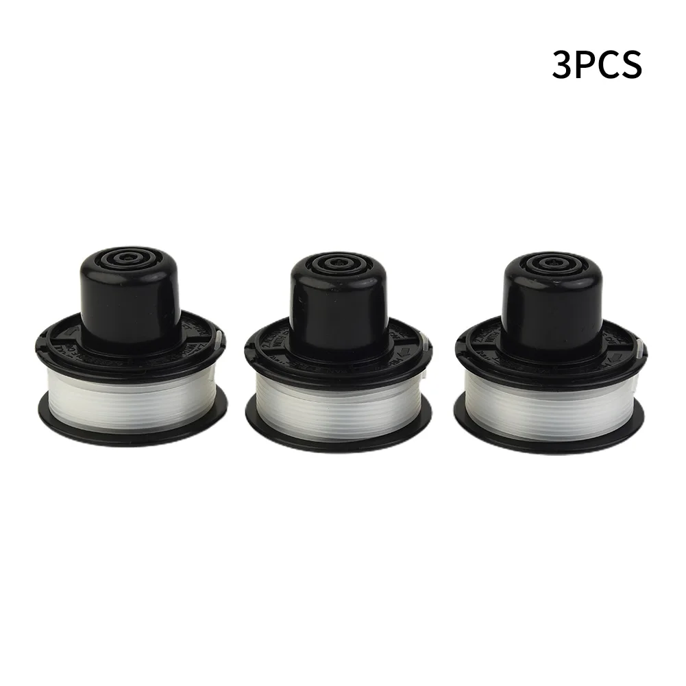 

3pcs Trimmer Heads Black & Decker Bump Feed Spool A6226 GL250 GL310 GL360 New Grass Weeds Trimmer Heads Garden Tools