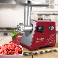 Electric Meat Grinders Heavy Duty Mincer Sausage Stuffer Food Processor Home Appliances Kitchen Chopper Mixer mill Sonifer 2