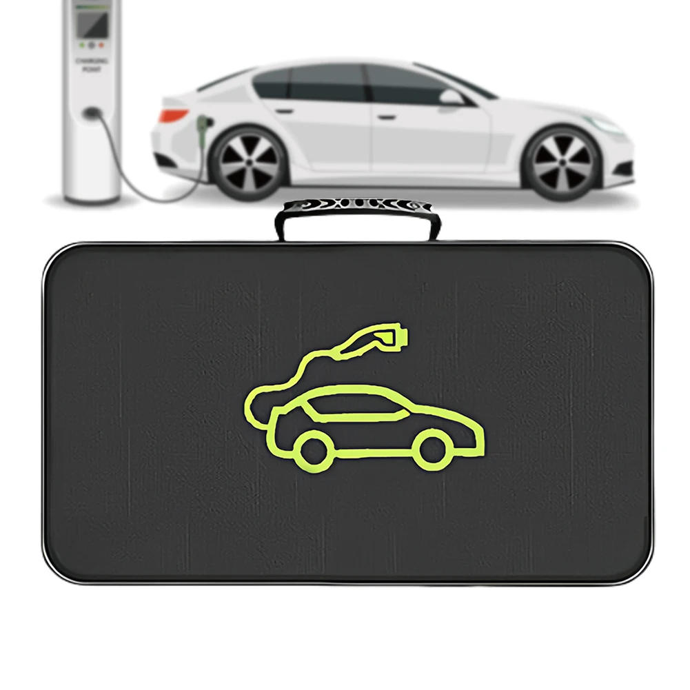 Fire Retardant Electric Vehicle Charger Cable Holder Bag