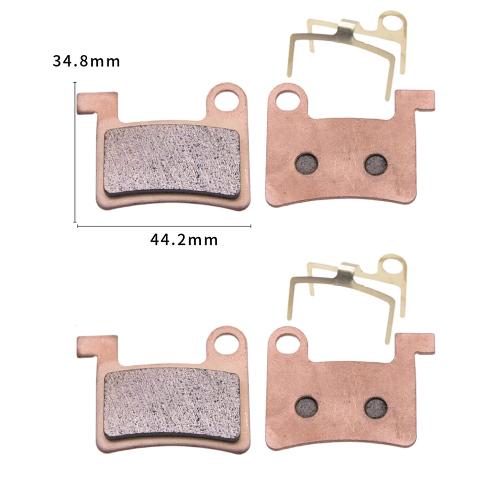 2 Paia Pastiglie Freno Metalliche Per Ebike | Sinterizzate, Alta Dissipazione | Compatibili Universali