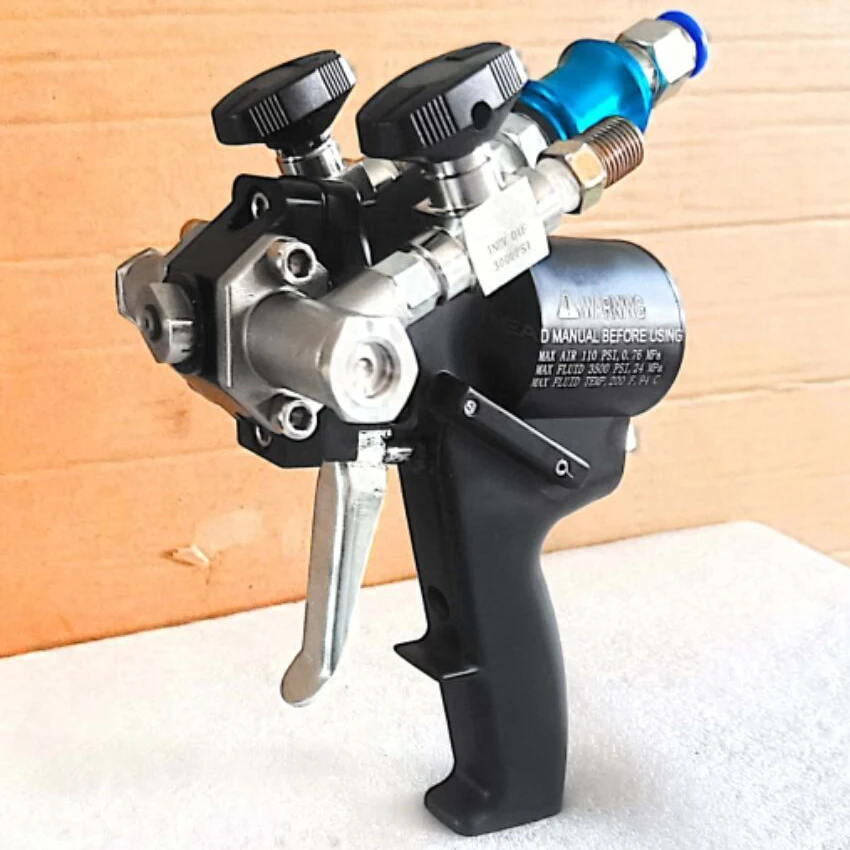 Pistola A Spruzzo Per Schiuma Poliuretanica 63cm - Lunga Canna In Acciaio, Regolazione Preciso Per Isolamento E Sigillatura | Compatibile Con Lattine Standard