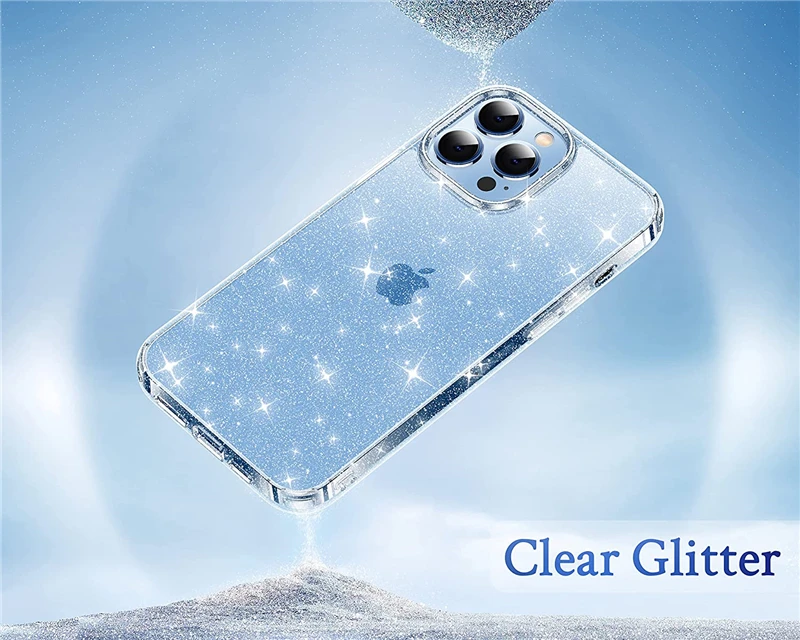 Radiant Glitter Bling Soft Phone Case Cover