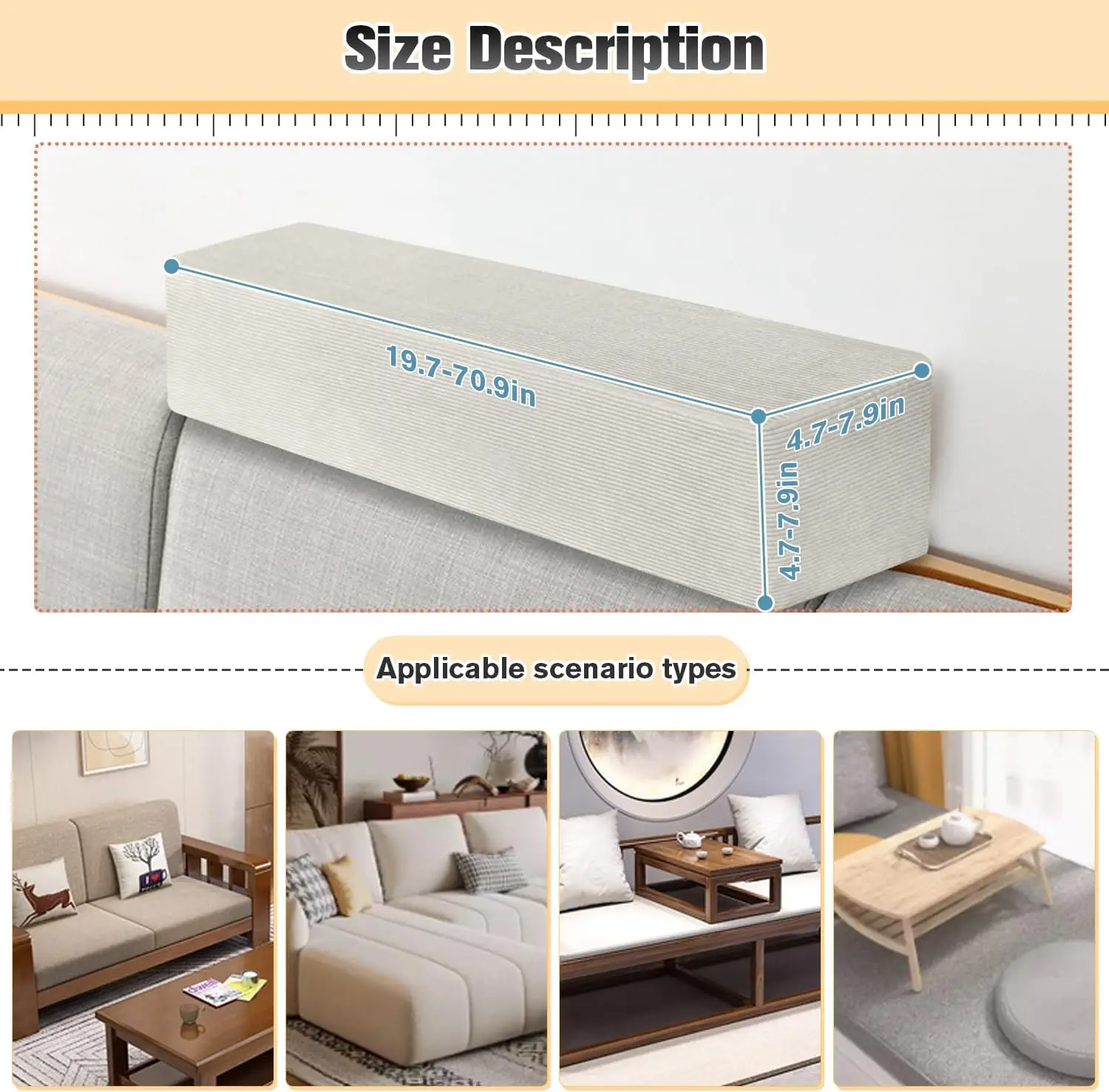 Mattress Custom Bed Gap Filler Bed Extender Headboard Pillow Closed Gap between Mattress Headboard and Wall Cushion Sofa Pad bed gap filler