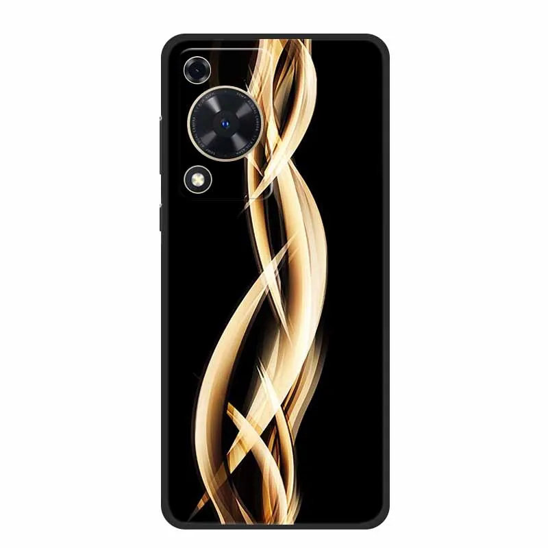 Black Silicone Soft Phone Case - Sleek Protective Back Cover