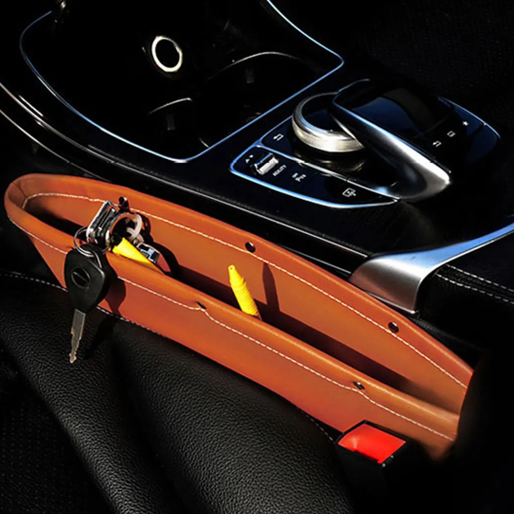 Leather Store Items With Ease In Car Seat Supplies Storage Bag Exquisite Craftsmanship Car Trash Can
