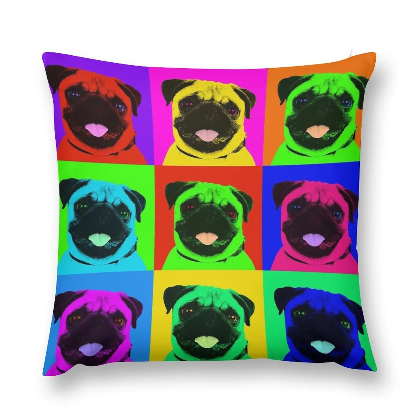 

Pugs Throw Pillow Decorative Sofa Cushion Luxury Living Room Decorative Cushions ornamental pillows