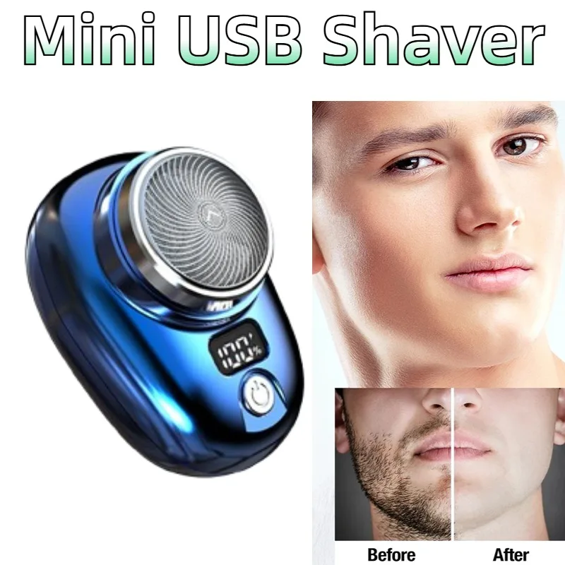Electric Shavers Travel Shaver Portable Razor Man Wet And Dry Rechargeable Charging Shaving Machine Mini Men electric shaver,electric razor,rotary shaver,cordless shaver