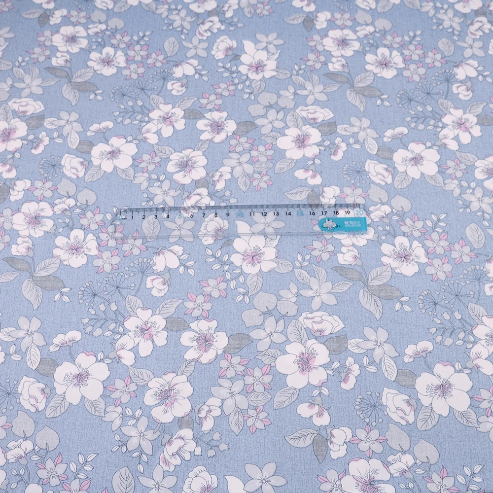 Rose Floral Baumwolle Stoff Patchwork Quilten Nähen Tuch Handwerk Bettwäsche Dekoration Teramila Stoffe Tissue Kleidung Zu Hause – Detail 29