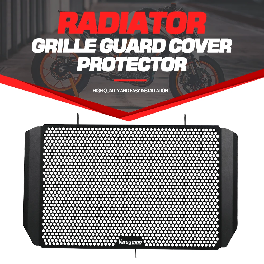 

Motorcycle Radiator Grille Grill Guard Cover Protection Motorbike Radiator Guard For KAWASAKI Versys1000 Z800 E ABS Z750 Z1000SX