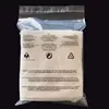Bainfe PE Self-adhesive Bags 100Pcs Anti Suffocation English Warning Transparent Plastic Bags Sealed Clear Reusable Clothing Bag 2