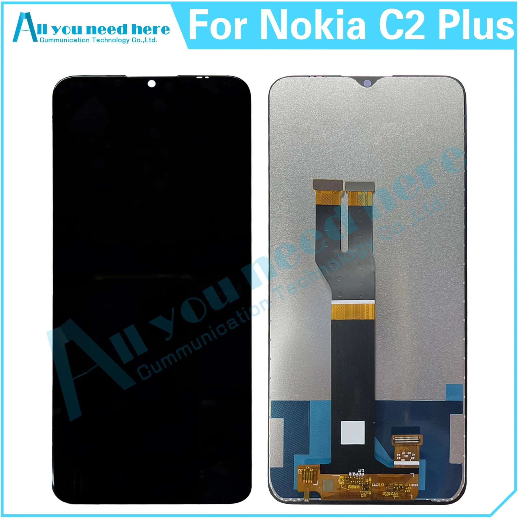 

For Nokia C21 Plus TA-1433 TA-1431 TA-1426 TA-1424 LCD Display Touch Screen Digitizer Assembly For Nokia C21Plus Screen Replace