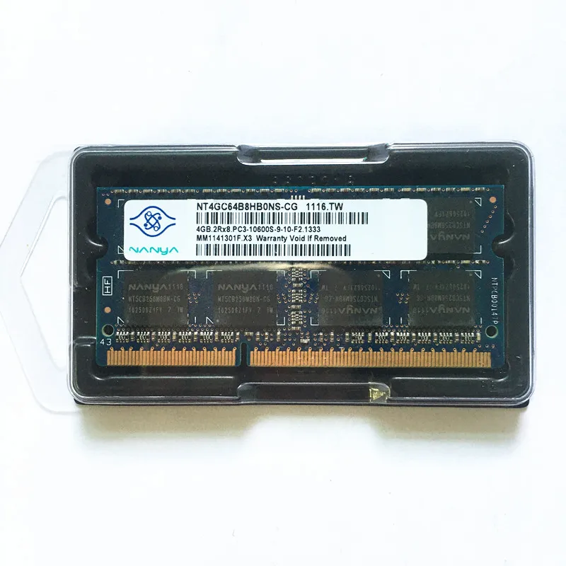 

Nanya ddr3 ОЗУ s 4 Гб 1333 МГц память для ноутбука DDR3 4 Гб. 2Rx8.PC3-10600S-9-10-F2.1333 DDR3 4 Гб 1333 ОЗУ для ноутбука
