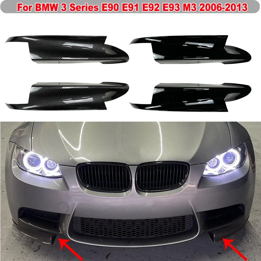 

Front Angle Diffuser For BMW 3 Series E91 E92 E93 M3 E90 2006-2013 Body Kit Splitter Spoiler Cover Trim Guards Car Accessories