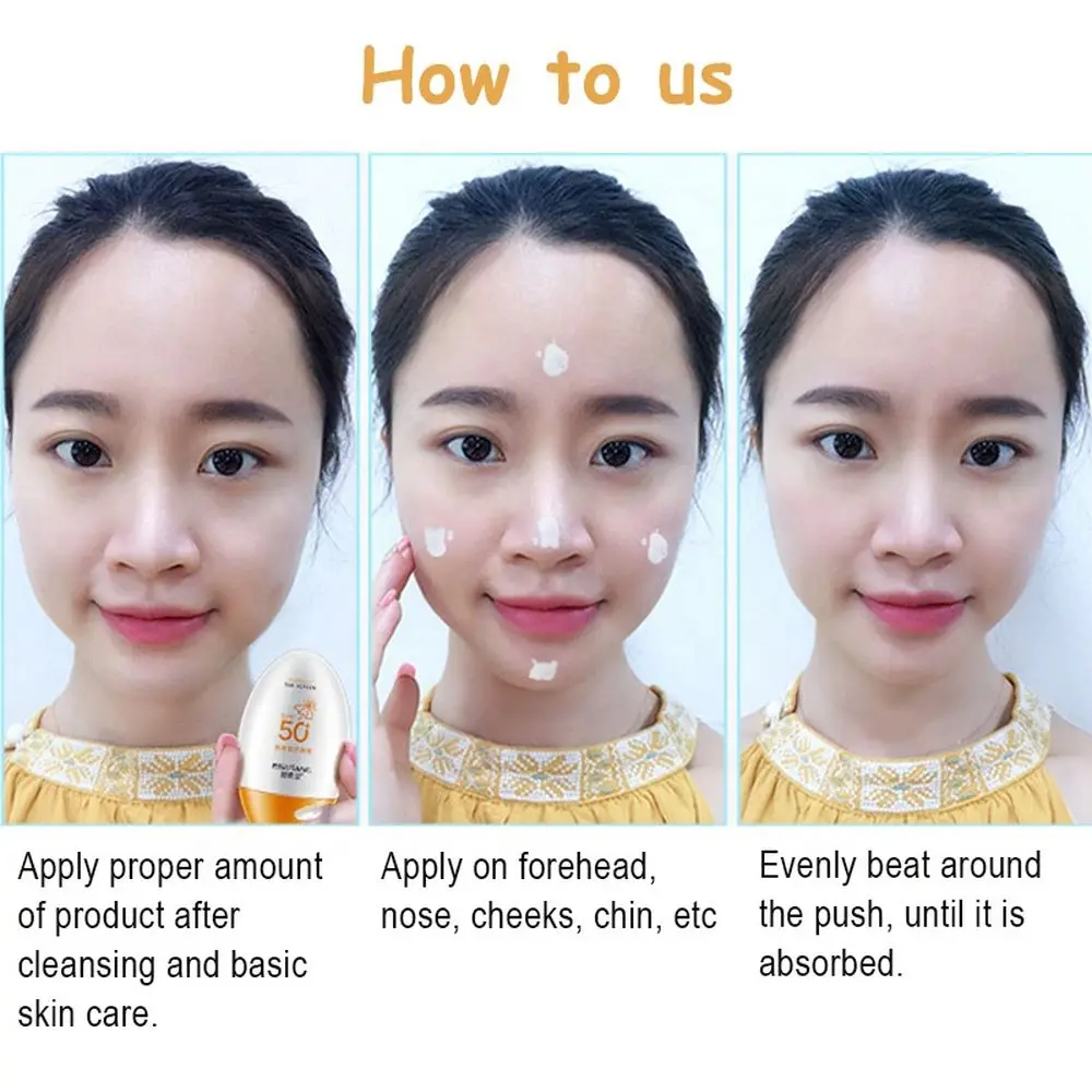 Mako Andy Anroll Sunscreen SPF 50 Facial Body Sun Cream Sunblock Skin  Protective Cream Anti-Aging Oil-control Moisturizing Tool