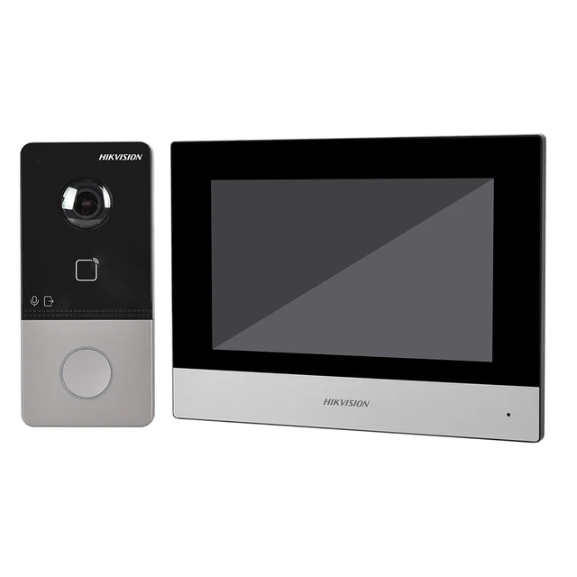 HIKVISION DS-KIS603-P Multi-language 802.3af POE IP Video intercom KIT include DS-KV6113-WPE1 & DS-KH6320-WTE1 call button 5