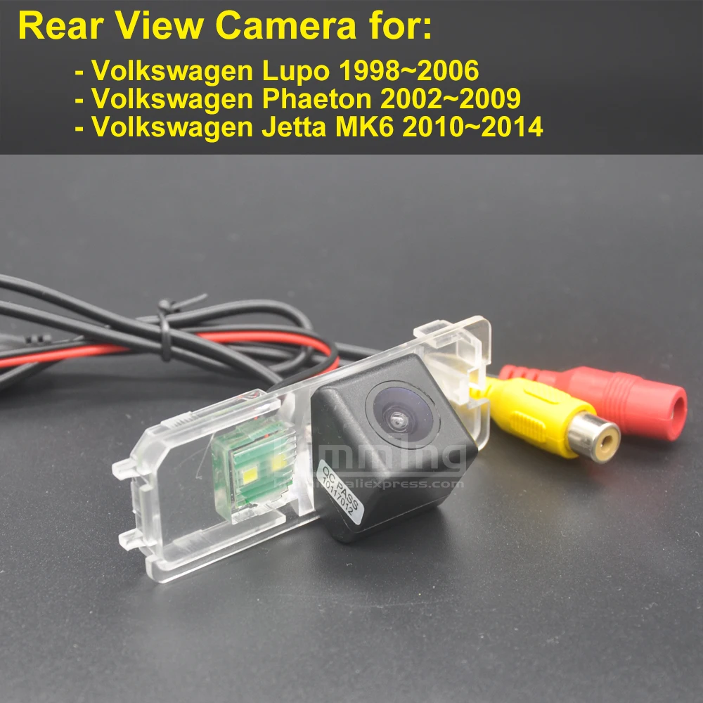 

Car Rear View Camera for Volkswagen VW Lupo 98~06 Phaeton 02~09 Jetta MK6 10~14 Wireless Reversing Parking Backup Camera HD CCD