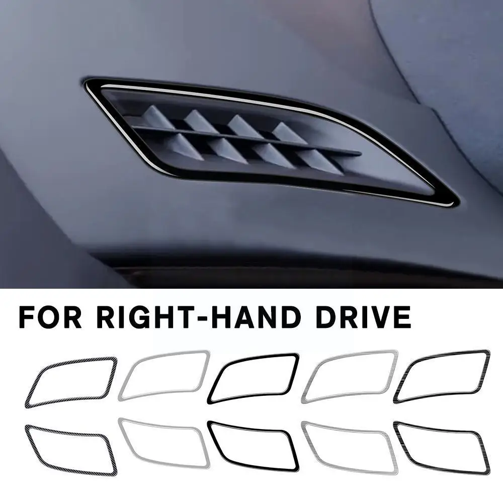 

Japanese For Toyota ALPHARD/VELLFIRE 40 Series 2023 Stainless Steel Instrument Panel Left And Right Air Outlet Frame Right T6K8
