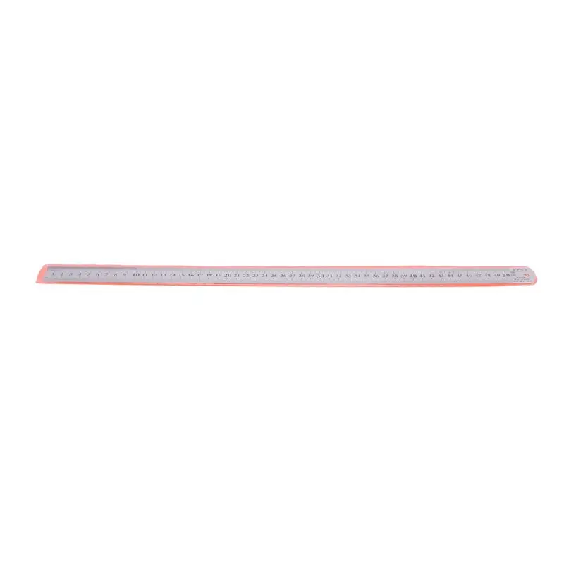 6X 그루브 우측 스테인리스 스틸 미터법 자 50cm 스테인리스 미터법 자
