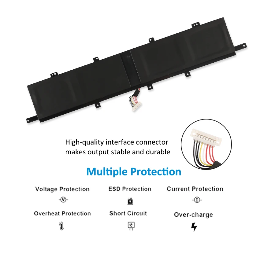 Bateria do Portátil para Asus Zenbook Pro Duo 15 Oled Ux582 Série Ux582lr Xs74t Ux582lr-h2002ts H2003r Lr-xs74t Kingsener-c42n2008 - Imagem 5