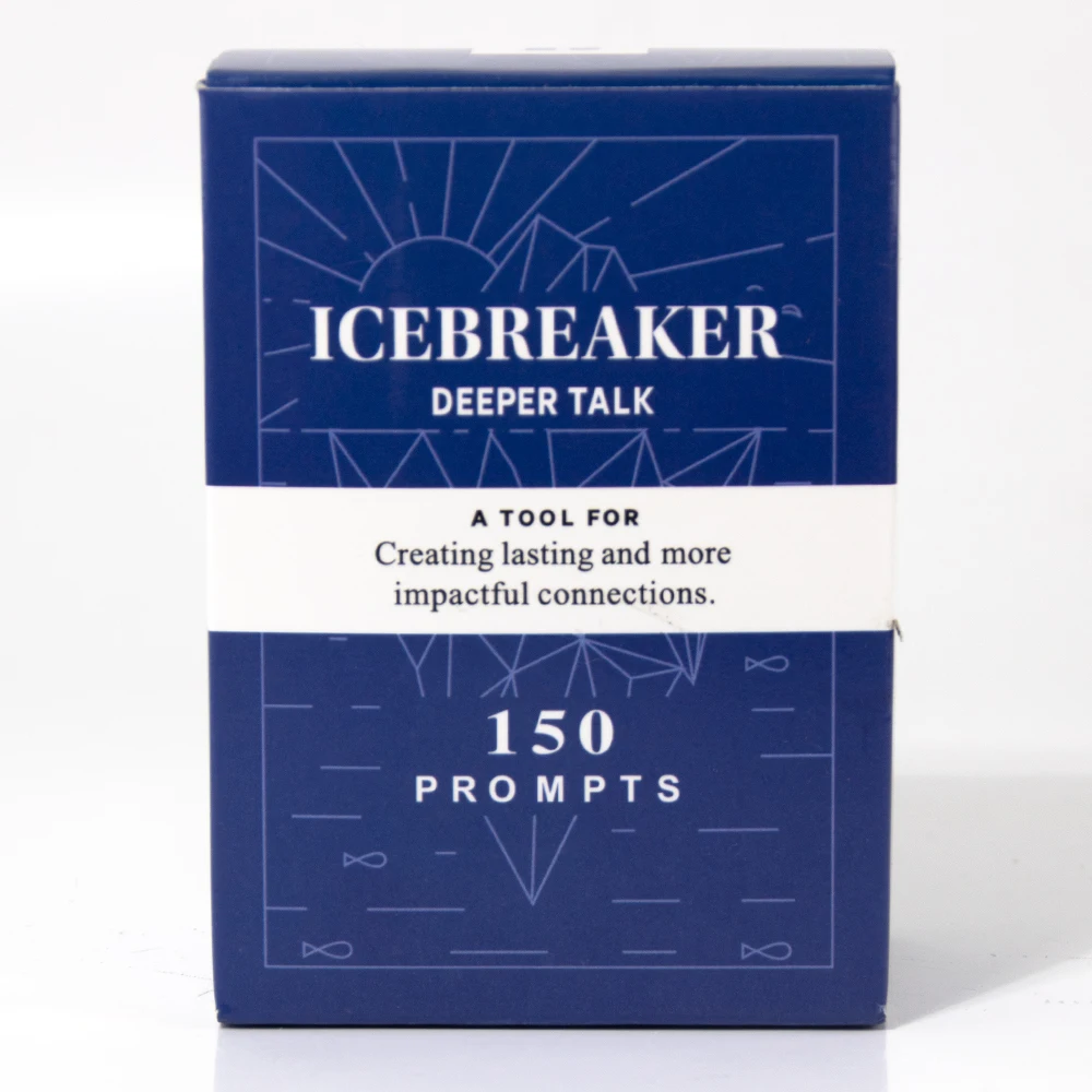Jaune clair Conversation Starter Icebreaker Deeper Talk Deck by