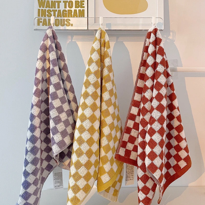 Vermelho e branco xadrez impressão-xadrez coração-imprimir toalha de  secagem rápida ginásio esportes banho portátil ilusão óptica ilusão arte 3d  - AliExpress