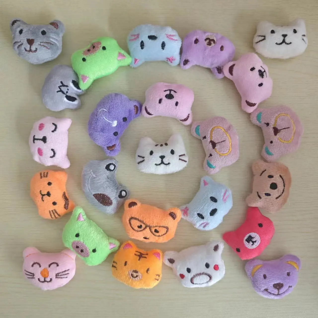 Mini Cute Animal Plush Dolls 5-6cm Stuffed Toys Girl Plush Claw Machine Doll Accessories Birthday Party Christmas Gift Reward 3