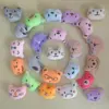 Mini Cute Animal Plush Dolls 5-6cm Stuffed Toys Girl Plush Claw Machine Doll Accessories Birthday Party Christmas Gift Reward 3