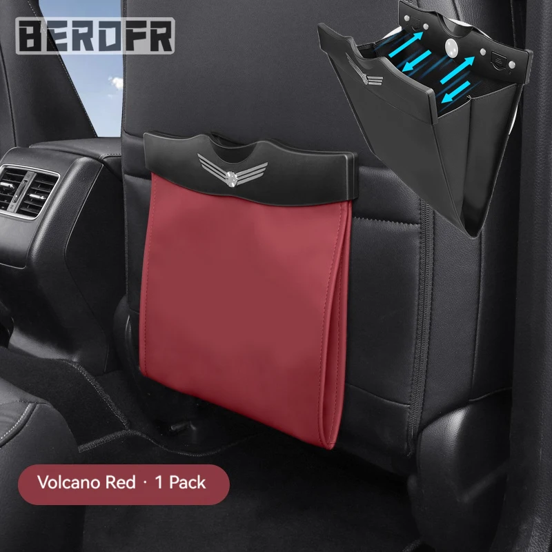 Special garbage bag for car rear seats leather storage bag For Hong Qi H5 H9 HS5 E-QM5 L5 L9