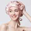 Pure Silk Hair Bonnets For Women Sleeping Cap Luxury Natual Silk Sleep Cap Night Bonnet Caps Hair Protection Turban Head Wraps 5