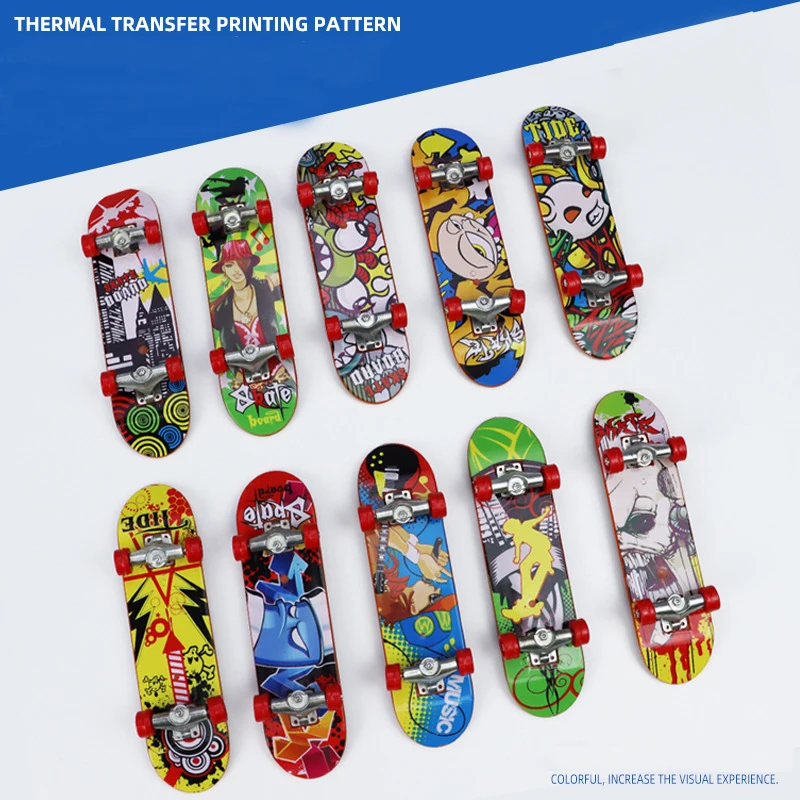 Aazon.co: CS COSDDI Finger Skateboards Rap Set,ini Fingerboard Rail Kit With 6 Skateboards 6