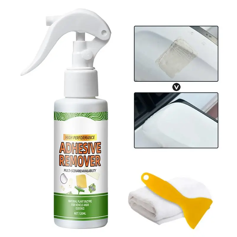Powerful Auto Sticker Remover Sticky Adhesive Remover Wall Sticker Glue Removal Car Glass Label Cleaner Adhesive Glue Spray