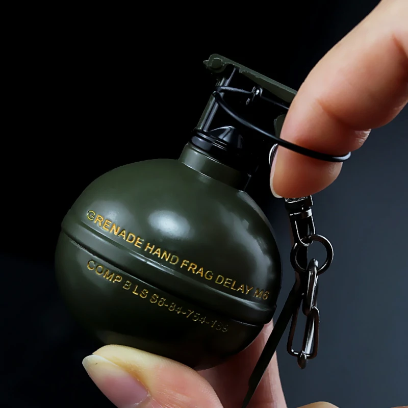 

PUBG Game Peripheral Grenade Weapon Model Fragment Grenade Keychain Hanging