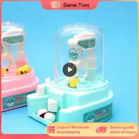Children Claw Machine Game Capsule Toy Mini Cute Catch Doll Machine Toy Catch Game Crane Machines Children Xmas Birthday Gift 1