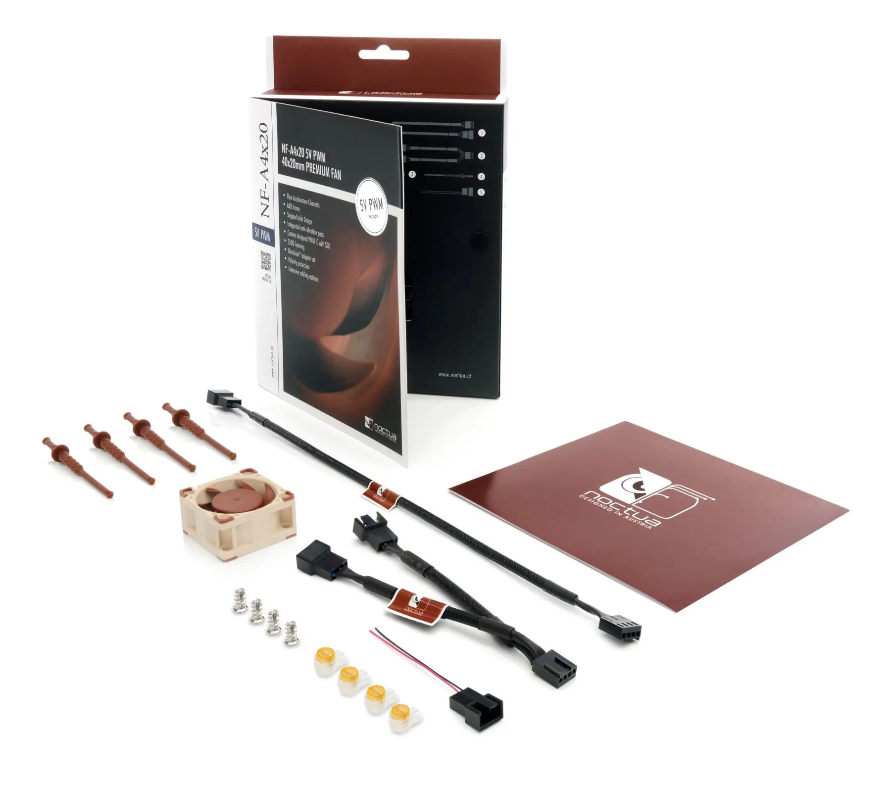 inteligente temperatura controle 4CM MINI ventilador silencioso