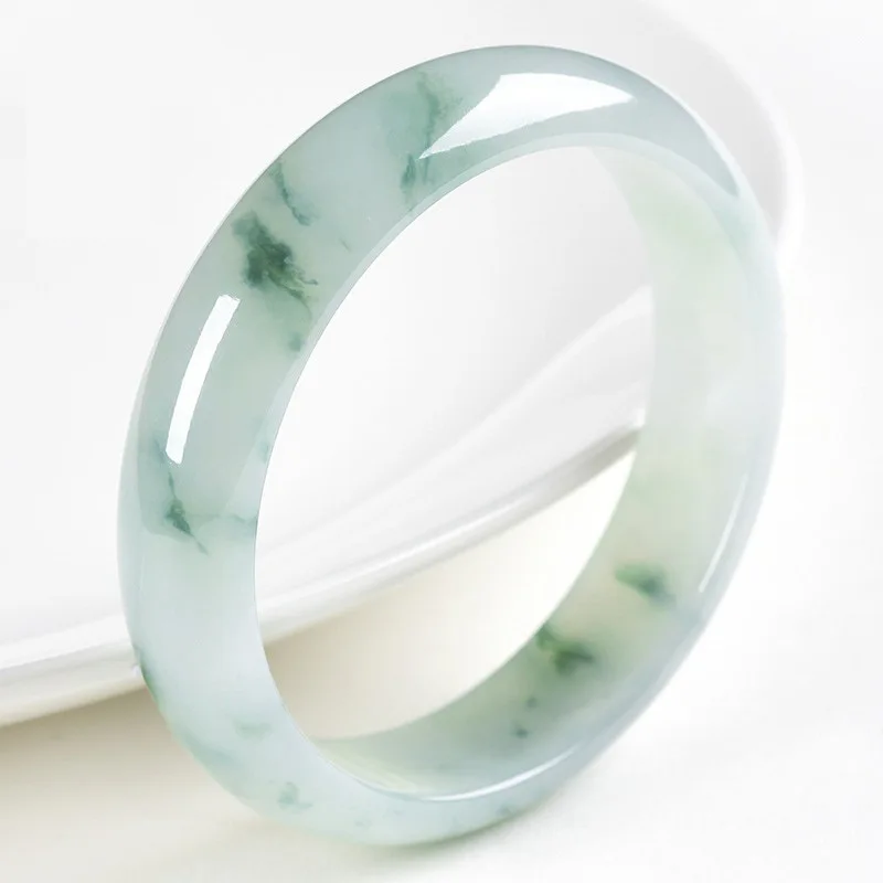 

Ювелирные изделия zheru, браслет из натурального бирманского нефрита 54 мм-62 мм, изысканная фотография, отправить подруге, отправить маму