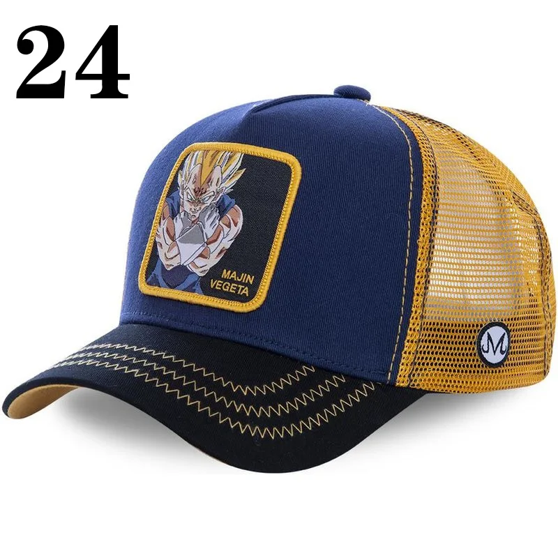 Dragon Ball Anime Character Printed Baseball Cap For Men And Women