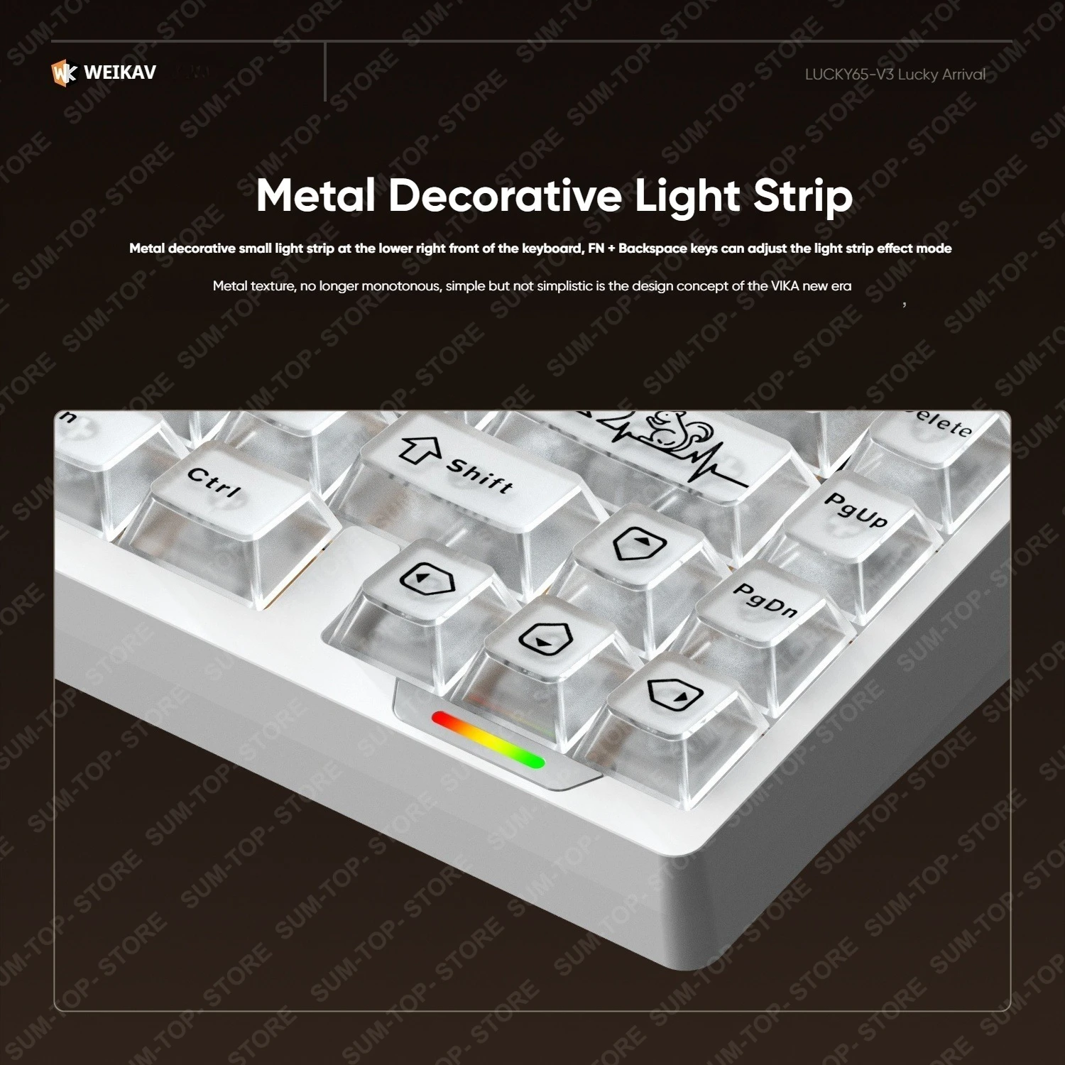 Lucky65 V3 Lucky65 V2 NUT65 Sugar65 Weikav Mechanical Keyboard